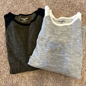 Express Mens baseball shirts